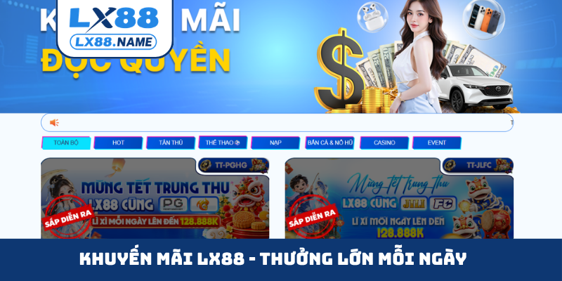 Khuyến mãi LX88